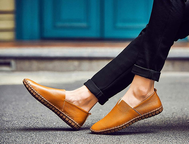 Leather Casual Slip-On (5 colors)