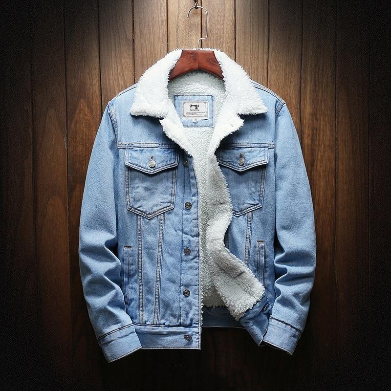 Fashionable Warm Denim Jacket (3 colors)