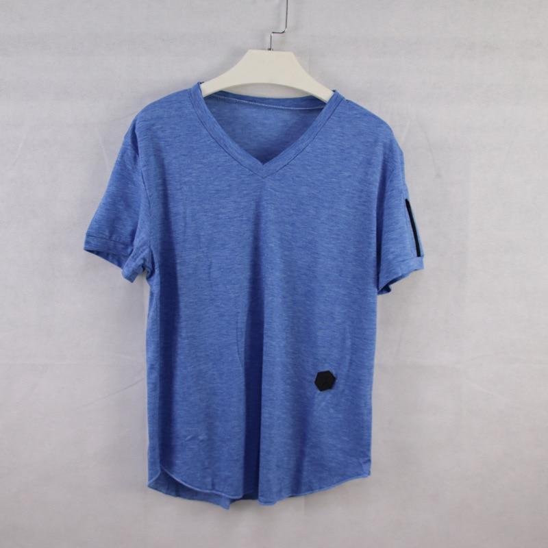 Zipper Sleeve T-Shirt (6 colors)