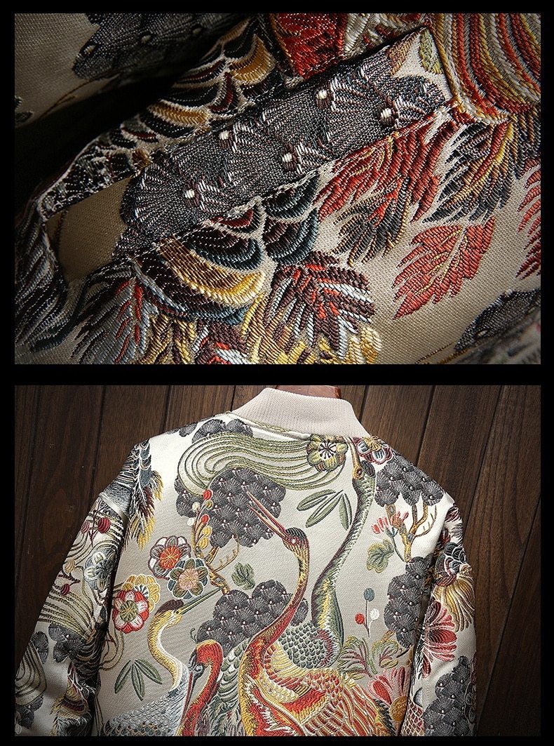 Japanese Embroidered Bomber