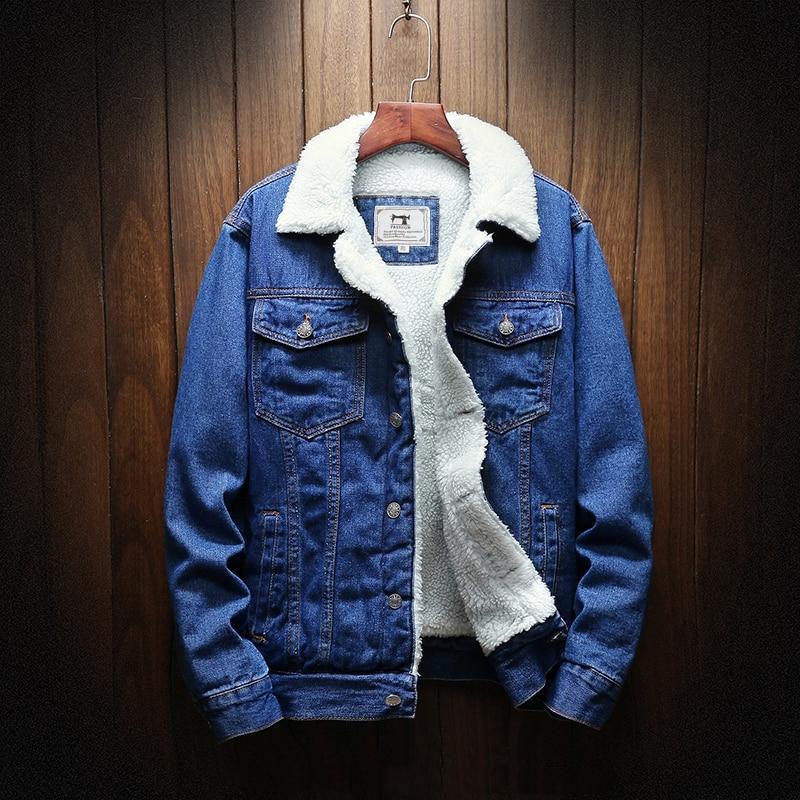 Fashionable Warm Denim Jacket (3 colors)