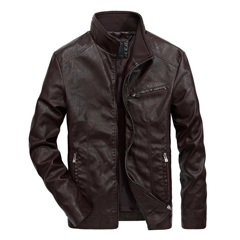 Mountain Ranger Leather Jacket (5 colors)