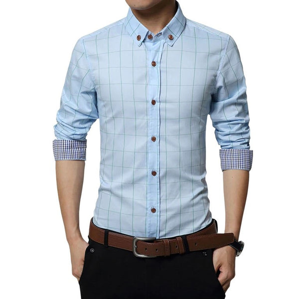 Casual Plaid Shirt (8 colors)