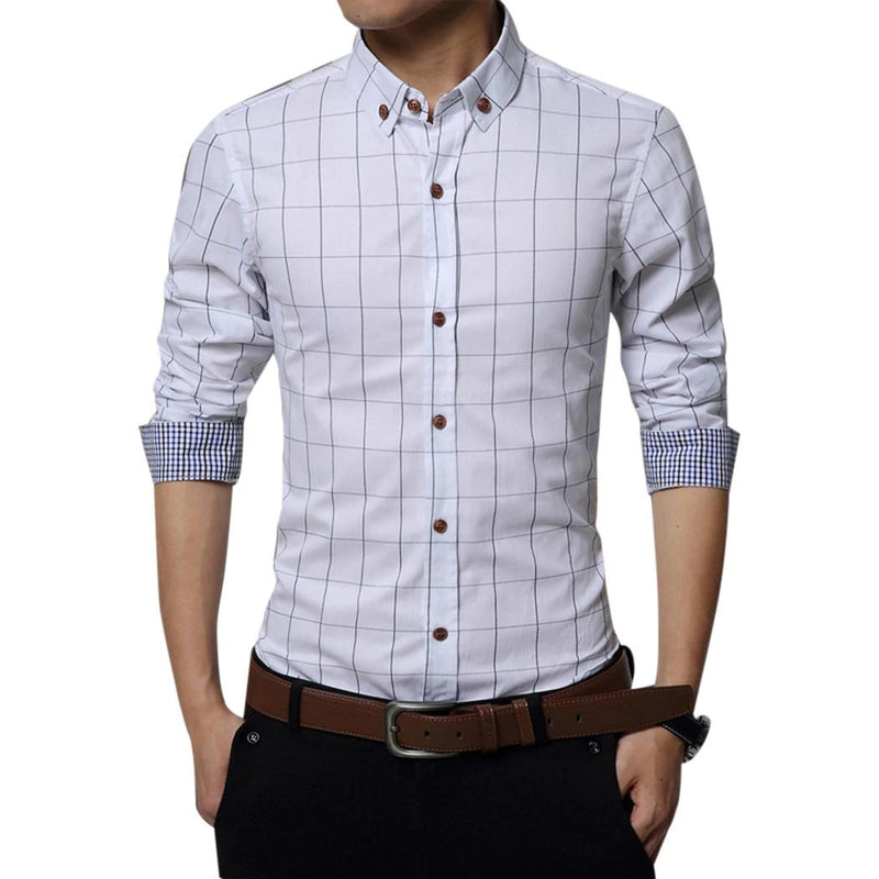 Casual Plaid Shirt (8 colors)