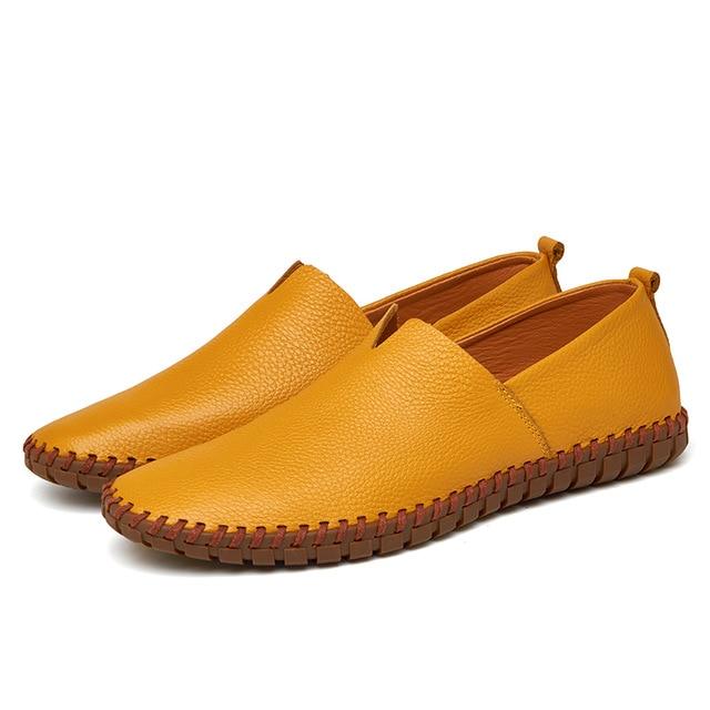 Leather Casual Slip-On (5 colors)