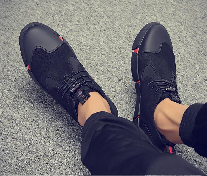 Leather Casual Sneakers