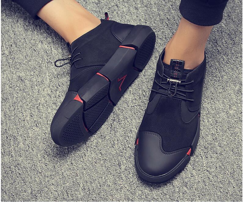 Leather Casual Sneakers