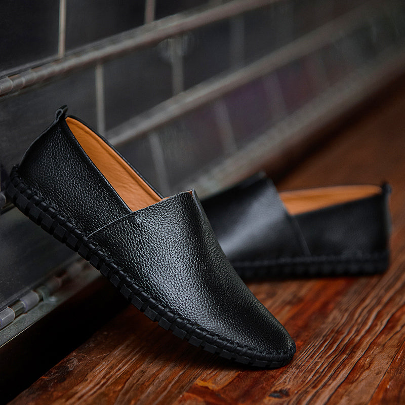 Leather Casual Slip-On (5 colors)