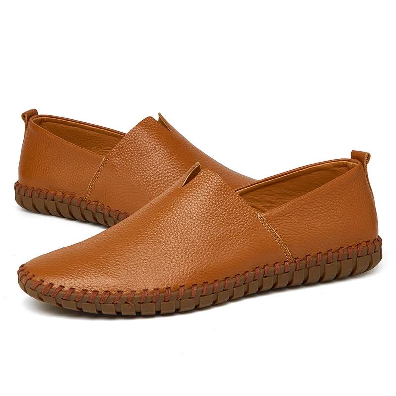 Leather Casual Slip-On (5 colors)