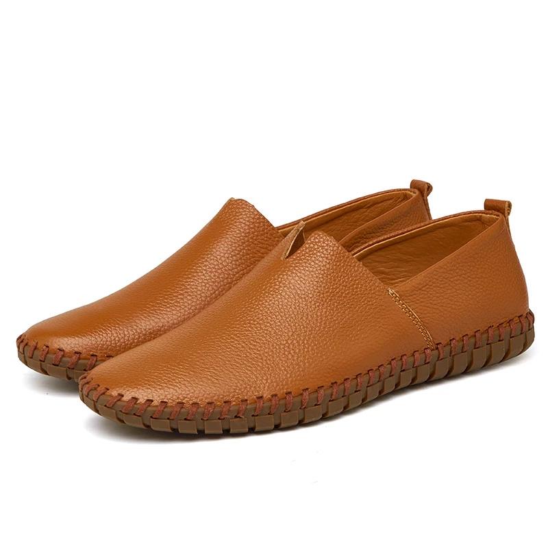 Leather Casual Slip-On (5 colors)