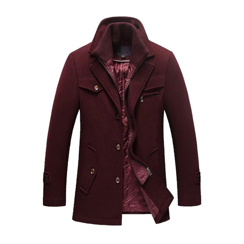 Wool Coat Removable Lining (5 colors)