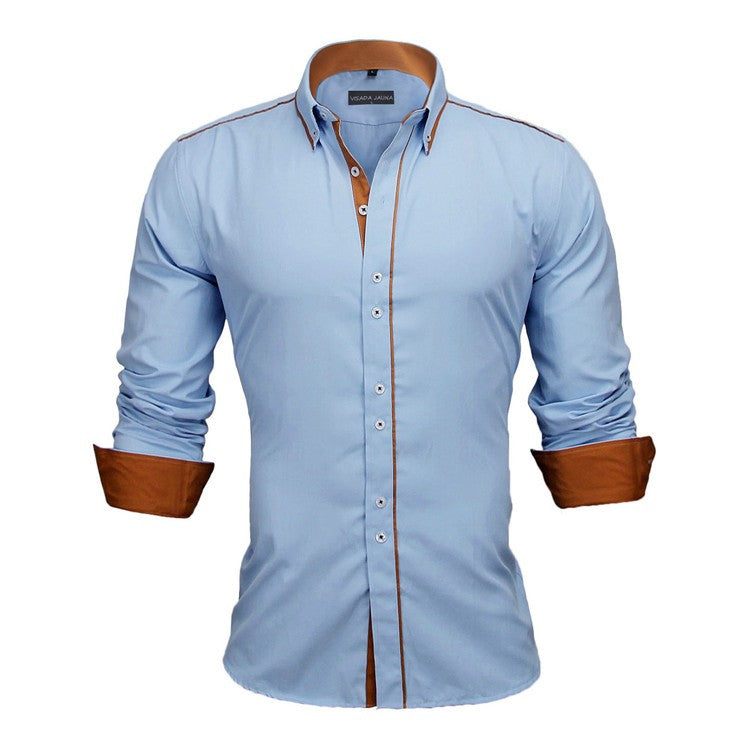 British Style Solid Shirt (3 colors)