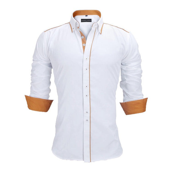 British Style Solid Shirt (3 colors)