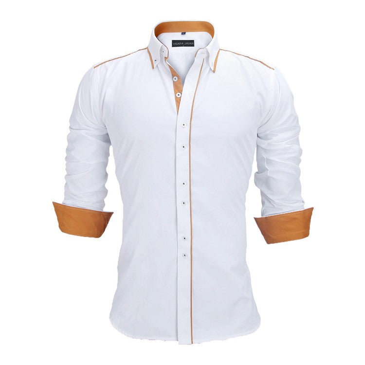 British Style Solid Shirt (3 colors)