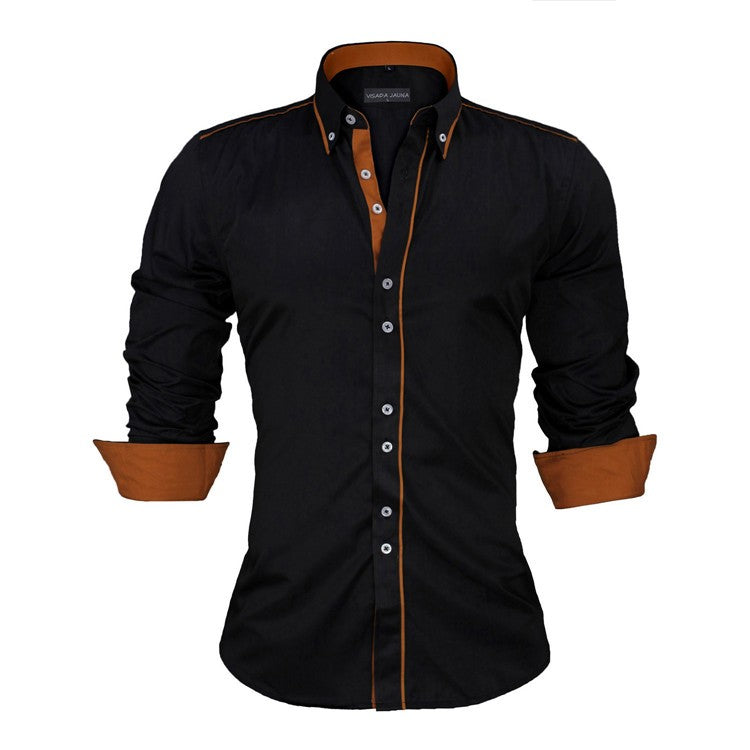 British Style Solid Shirt (3 colors)