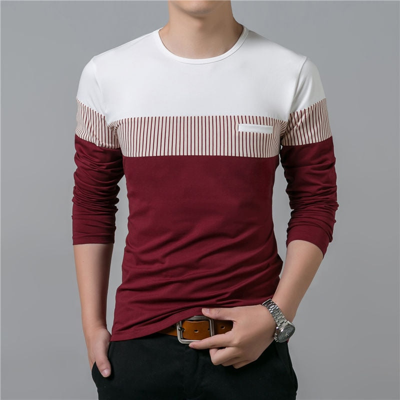 Striped Long Sleeve T-Shirt (3 colors)