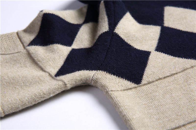 Wool Pattern Sweater (3 colors)