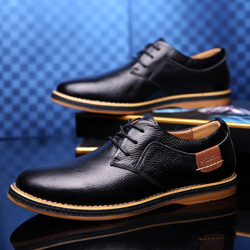 Casual Leather Oxfords (3 colors)