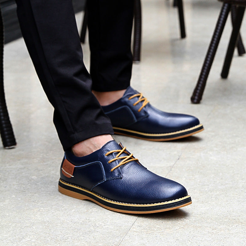 Casual Leather Oxfords (3 colors)