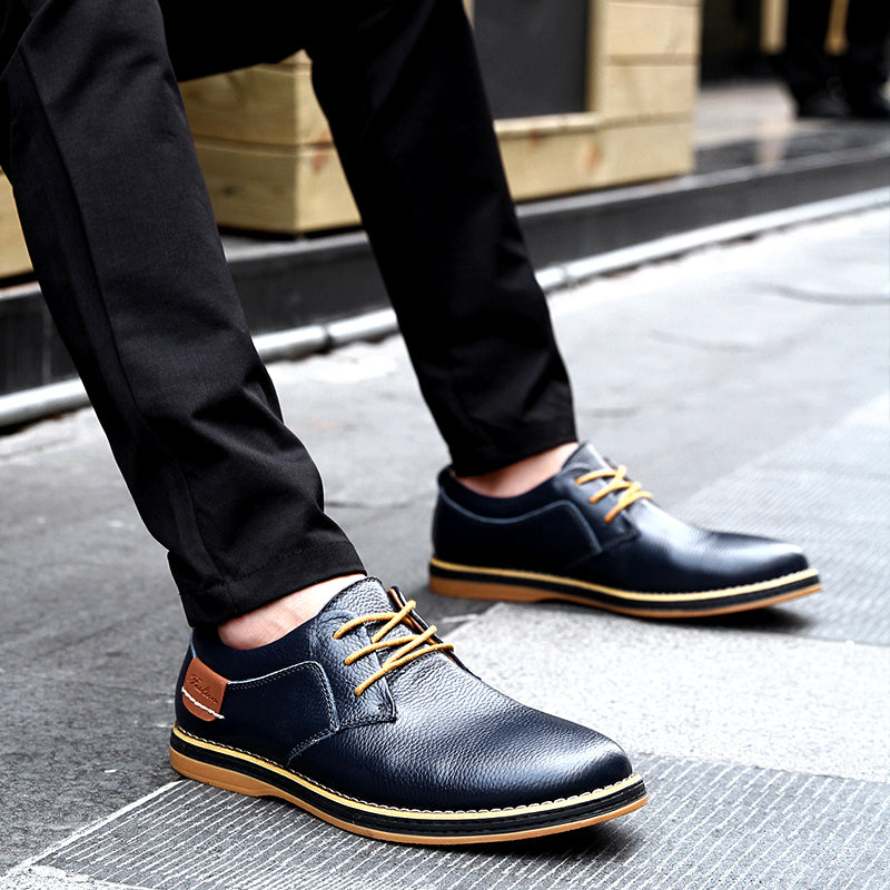 Casual Leather Oxfords (3 colors)