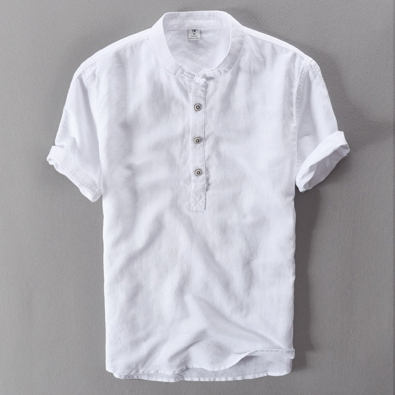 Breathable Linen Shirt (5 colors)