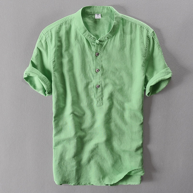 Breathable Linen Shirt (5 colors)