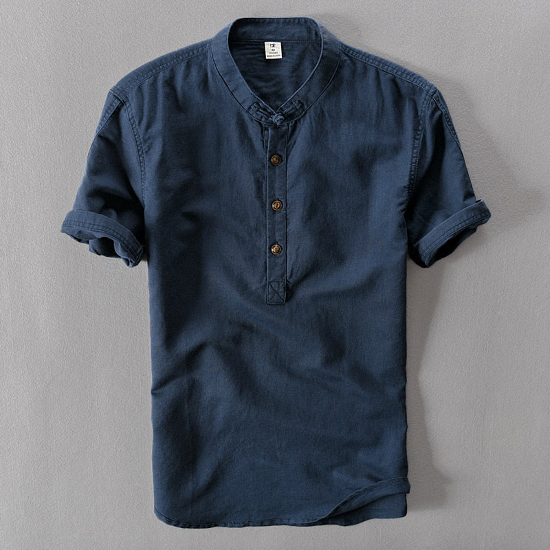 Breathable Linen Shirt (5 colors)