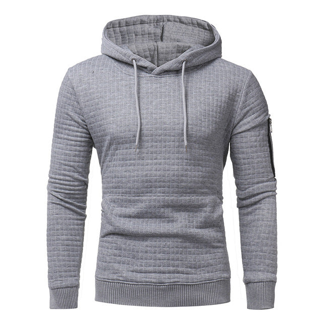 Decorated Slim Fit Elegant Hoodie (4 colors)