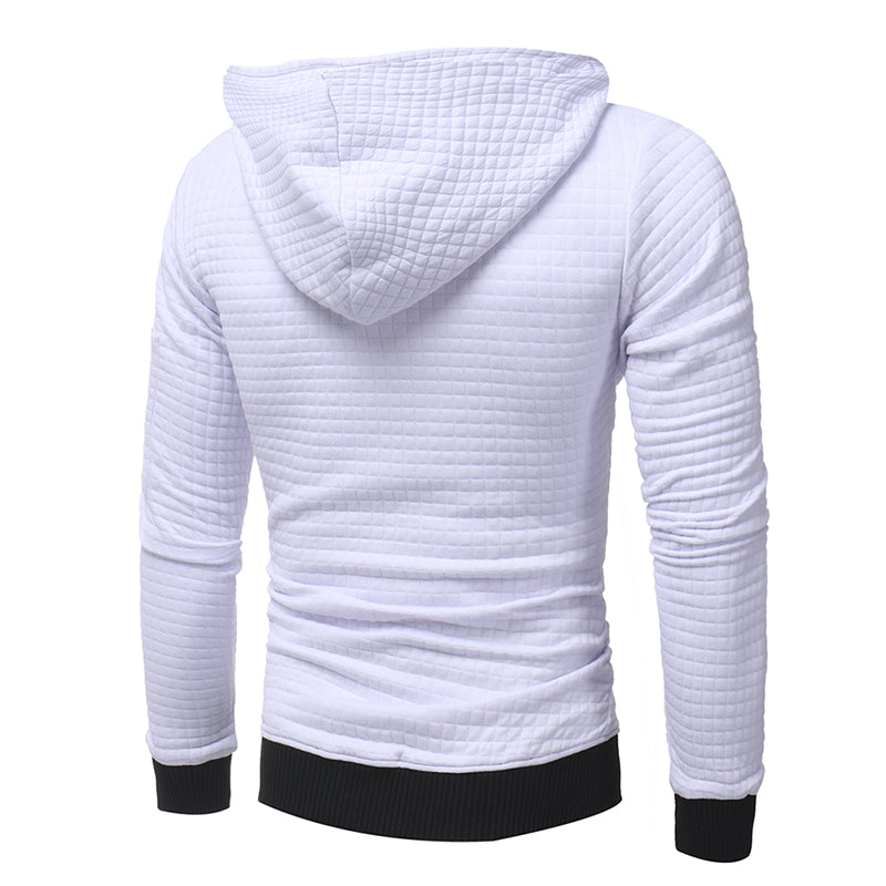 Decorated Slim Fit Elegant Hoodie (4 colors)