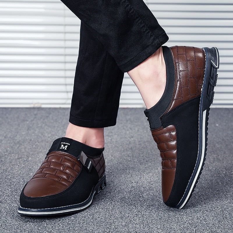 Leather Casual Loafers (6 colors)