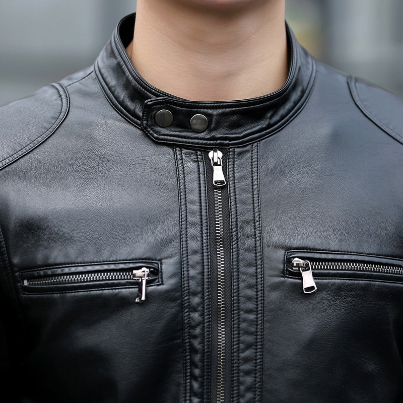 Men's Leather Jacket (2 colors)