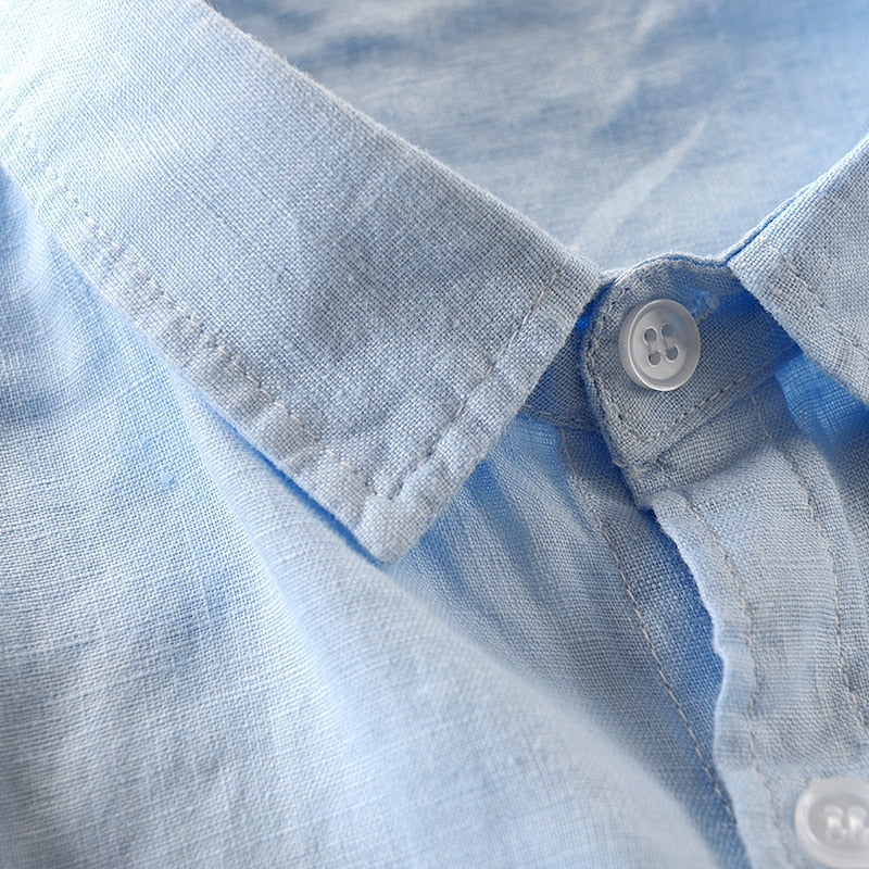 Gradient Linen Shirt