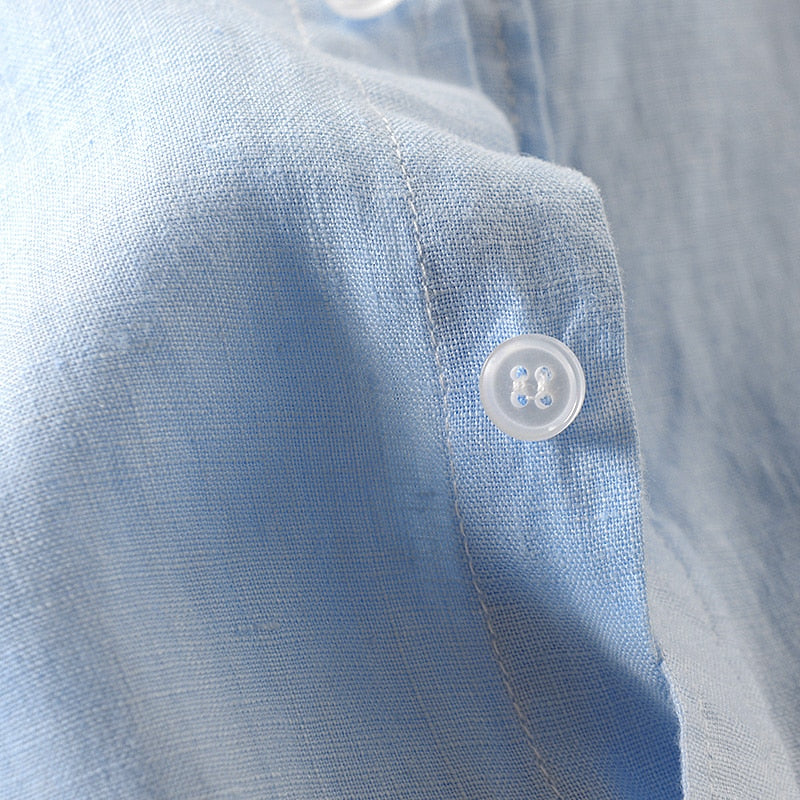 Gradient Linen Shirt