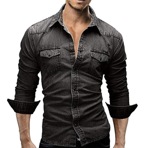 Casual Denim Shirt (3 colors)