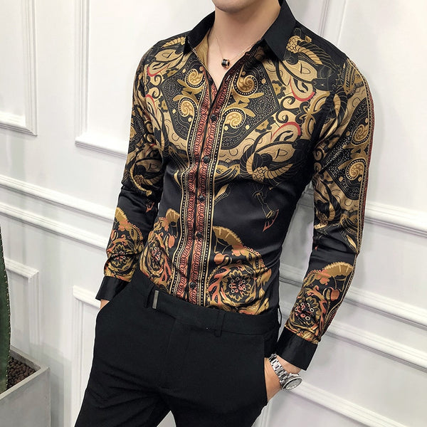 Fashion Gold Shirt