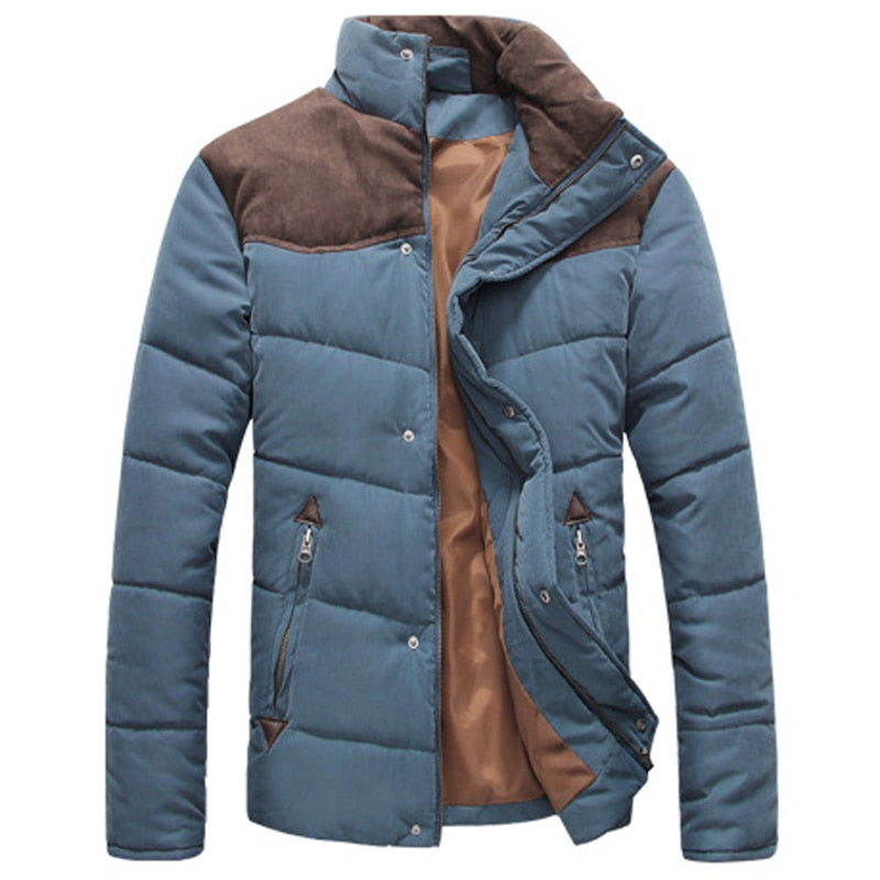 Quilted Down Jacket (4 colors)