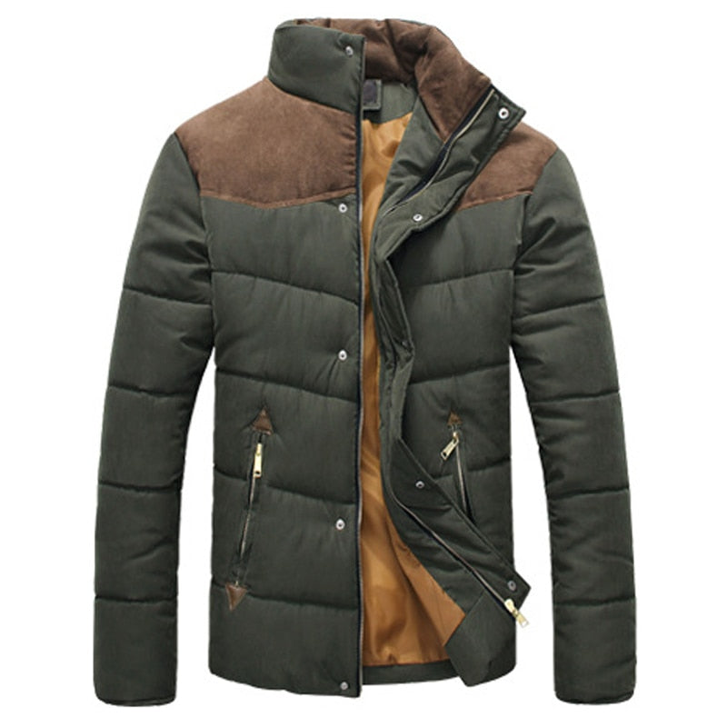 Quilted Down Jacket (4 colors)