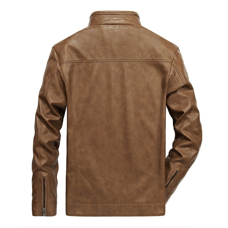 Mountain Ranger Leather Jacket (5 colors)