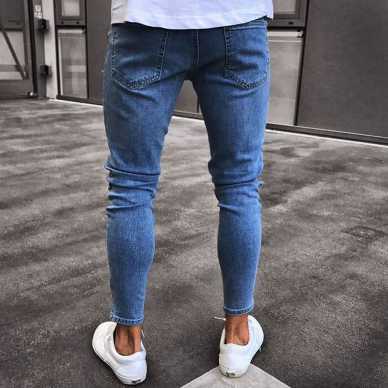 Ripped Embroidered Jeans (3 colors)