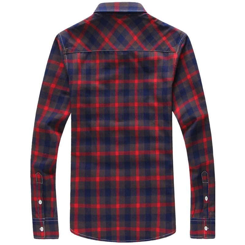 Plaid Casual Shirt (4 colors)