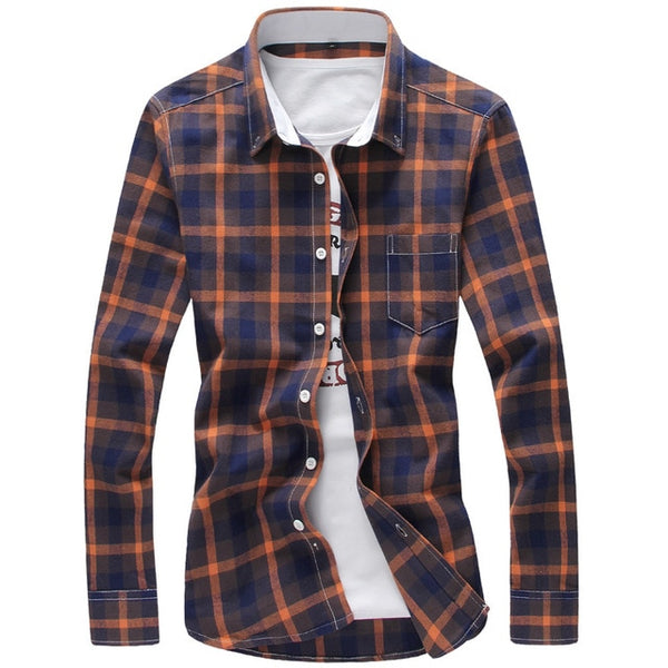 Plaid Casual Shirt (4 colors)