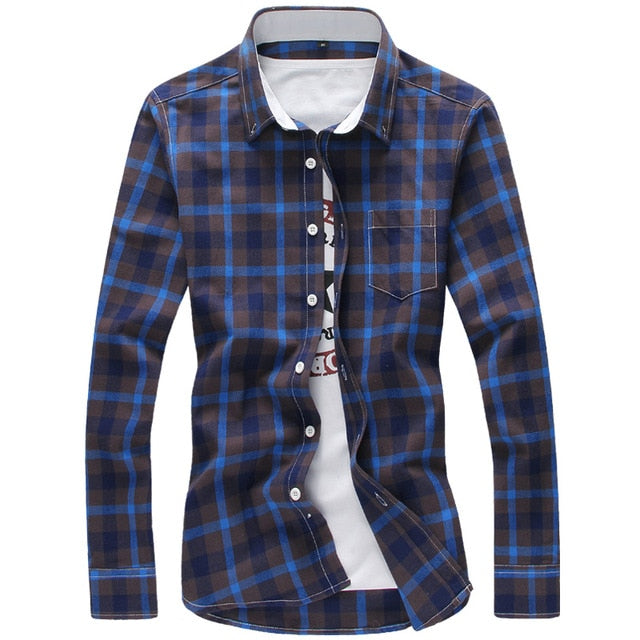 Plaid Casual Shirt (4 colors)