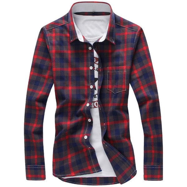 Plaid Casual Shirt (4 colors)