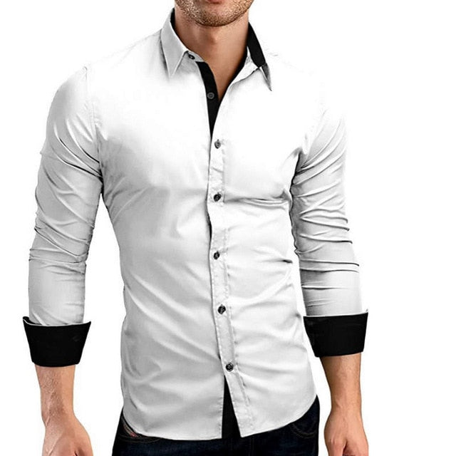 Casual Hit Color Shirt (5 colors)