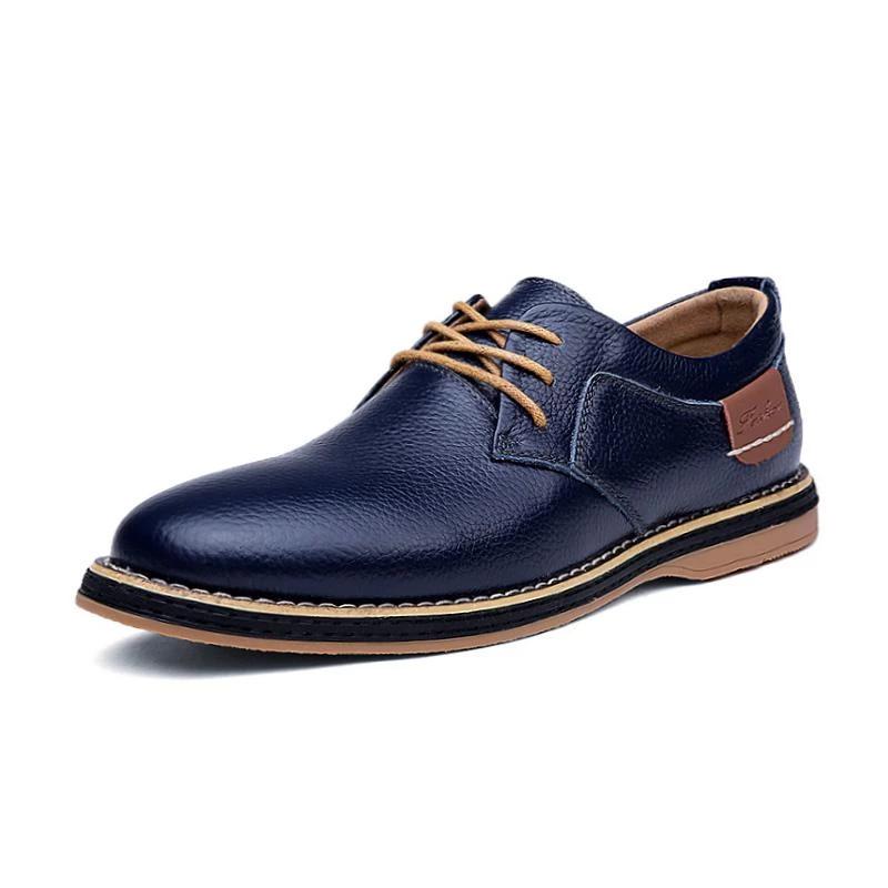 Casual Leather Oxfords (3 colors)