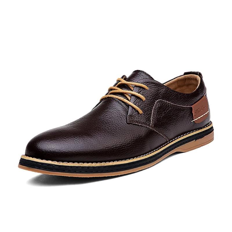 Casual Leather Oxfords (3 colors)