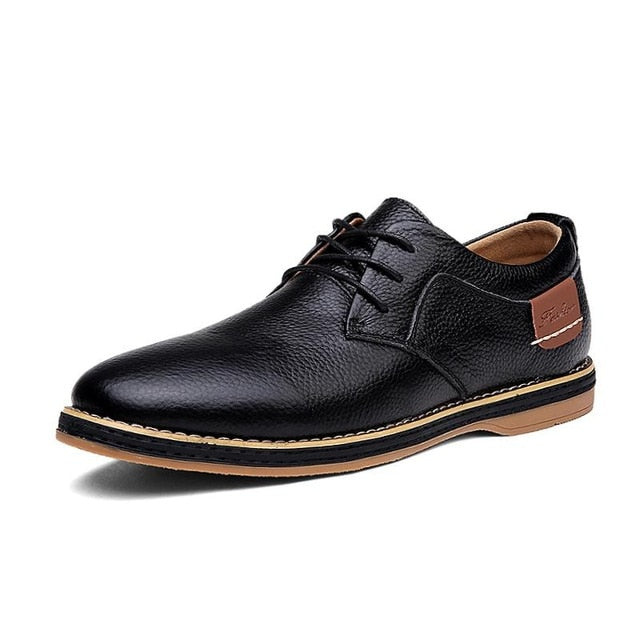 Casual Leather Oxfords (3 colors)