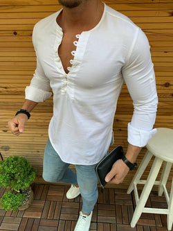 Casual Slim Shirt (4 colors)